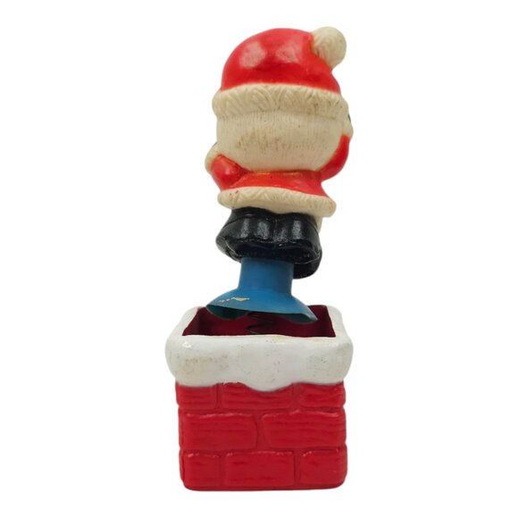 Hallmark Santa Claus Chimney Pop Up Figure 1979 Merry Miniature Kris Kringle Toy - Picture 7 of 14